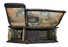 Tasche für Funkgerät und Zubehör (Camouflage-Design). >